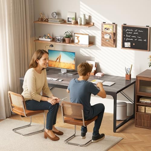 PRAISUN 63 X 29.5 Inch Computer Desk with Deeper Desktop - Image 2