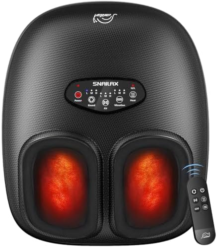 Snailax 4-in-1 Foot Massager with Heat 2026 Upgraded FSA Eligible Item by Snailax