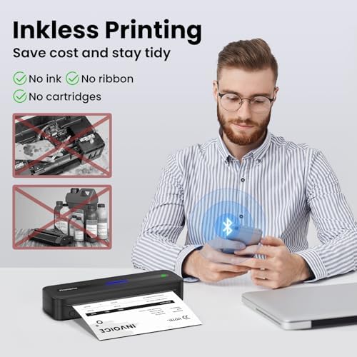 Phomemo M832 Portable Thermal Printers Wireless for Travel with Case - Image 2