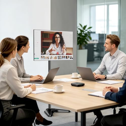 PUTORSEN Single Tall Monitor Stand with 48 inch Pole - Image 5