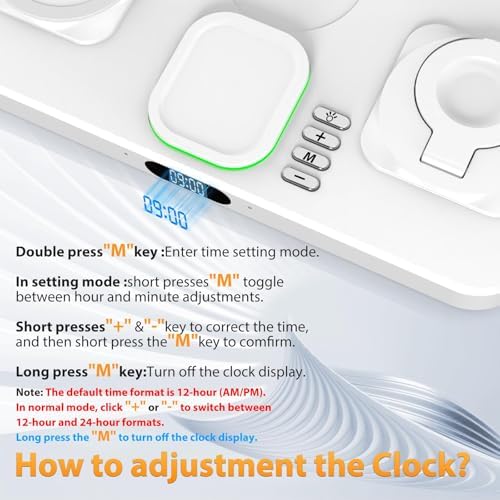Wireless Charging Station for Apple Devices, Only for Apple Watch Charging - Image 5