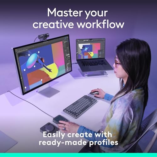 Logitech MX Creative Console 9 Customizable Keys - Graphite - Image 3