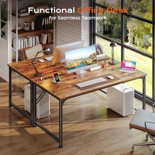 PRAISUN 47 X 24 Inch Deeper Desk with Power Outlets - Image 7
