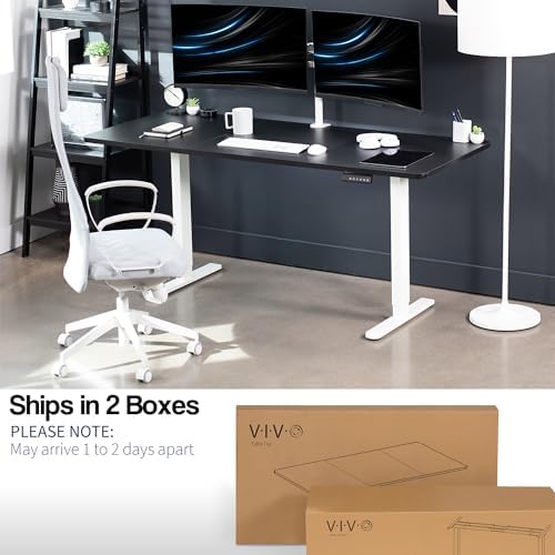 VIVO Black 71 x 30 in Standing Desk, DESK-KIT-E2W7B - Image 4