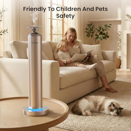 Waterless Aroma Diffuser, 8000mAh Battery Scent Air Machine for Large Room up to 1500 Sq Ft, Cold Air Diffusion Essential Oil Diffuser with App & Remote Control, Quiet Design for Home, Office, Hotel - Image 6