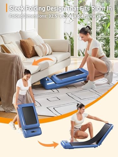 WalkingPad C2 Foldable Walking Pad Treadmill, Under Desk Compact Design - Image 2