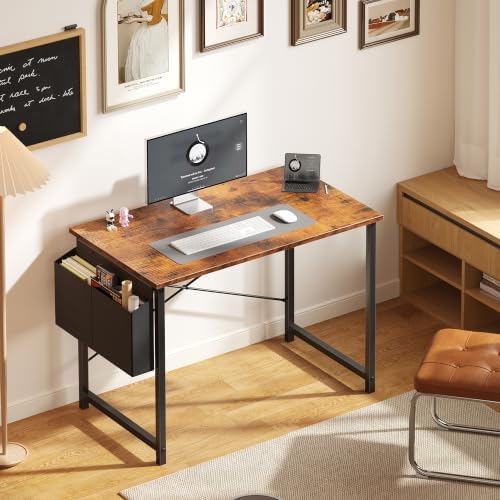 OLIXIS Small Computer Desk, 40 Inch Gaming Desks for Home Office - Image 2