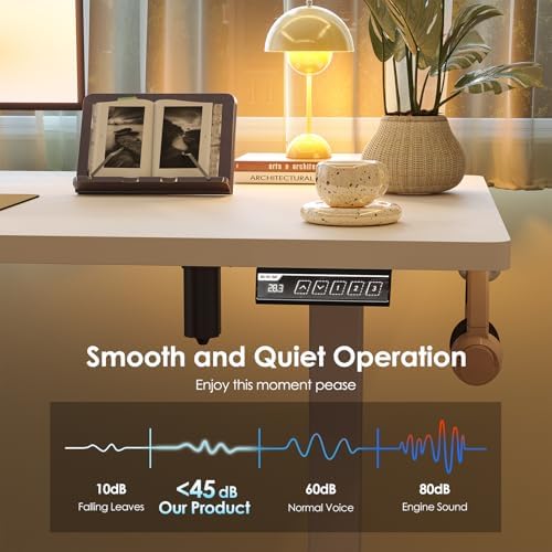 Monomi Electric Standing Desk 63"x28" Height Adjustable Sit Stand Desk - Image 4