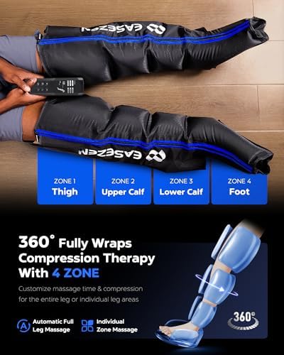 EaseZen Leg Compression Massager for Circulation & Muscle Pain Relief FSA - Image 6
