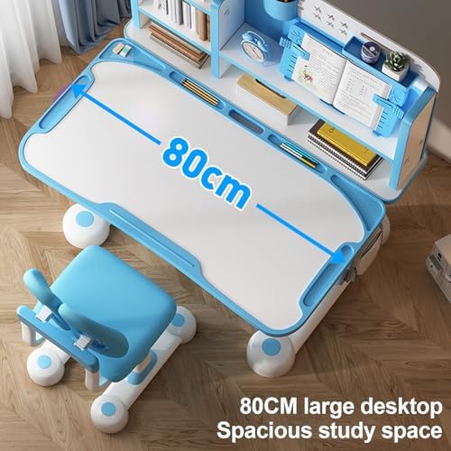 Kids Desk and Chair Set, 2026 Upgraded Height Adjustable Toddler Desk - Image 7