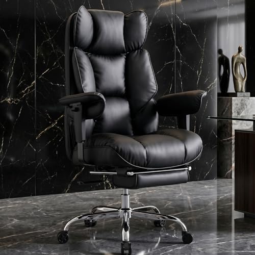 Efomao Executive Office Chair 400lbs, Black Big and Tall Desk Chair - Image 2