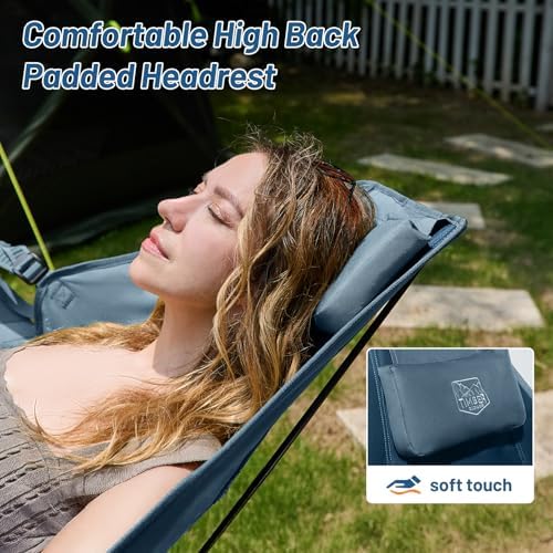 TIMBER RIDGE Hammock Camping Chair, Portable Oversized Swinging Camp Chairs - Image 4