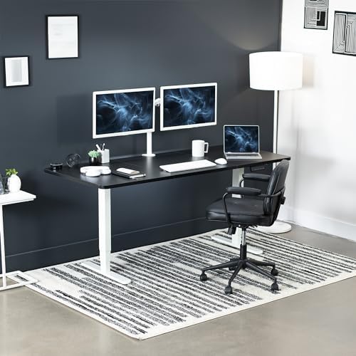 VIVO Black 71 x 30 in Standing Desk, DESK-KIT-2W7B - Image 2