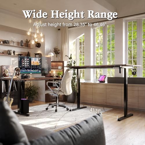 Monomi Electric Standing Desk 63"x28" Height Adjustable Sit Stand Desk - Image 2