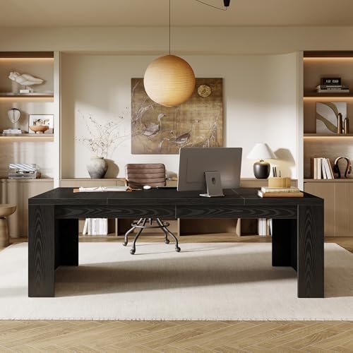 Tribesigns 70.9-Inch Executive Desk - Image 4