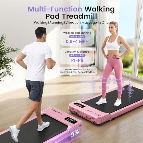 ANCHEER Walking Pad with Incline-Small Treadmill for Home - Image 2