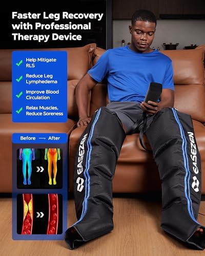 EaseZen Leg Compression Massager for Circulation & Muscle Pain Relief FSA - Image 4
