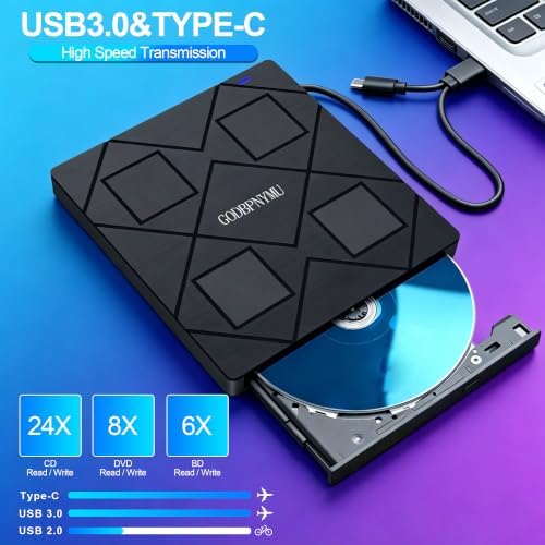 External blu ray Drive,8-in-1External blueray/DVD Drive for pc - Image 6