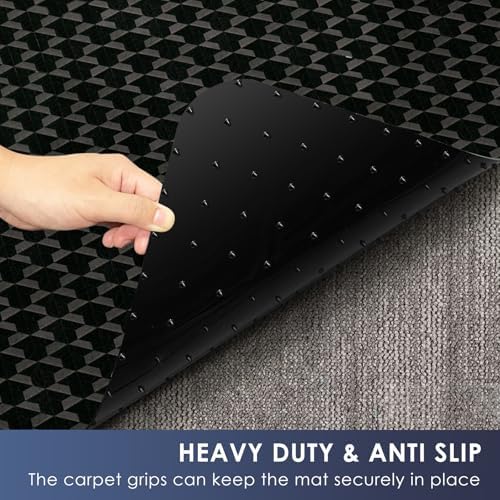 Vicwe Office Chair Mat for Carpet, 55"x36" Heavy Duty Chair Mat with Studs - Image 2