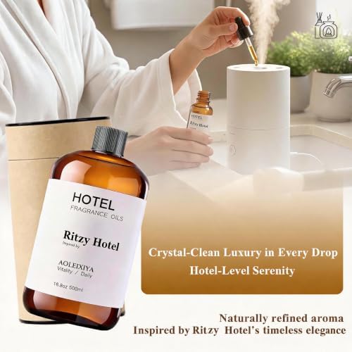 Hotel Scent Essential Oil Hotel Collection Waterless Diffuser Oil - Premium Fragrance Oil for Ultrasonic and Waterless Diffusers and Crafting (16.9 Fl Oz (Pack of 1) - Image 6