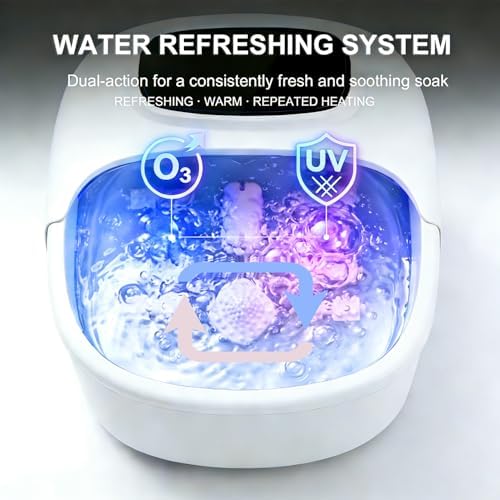 Foot Soaking Tub with Ozone & UV, Foot Spa Bath Massager with Heat - Image 4