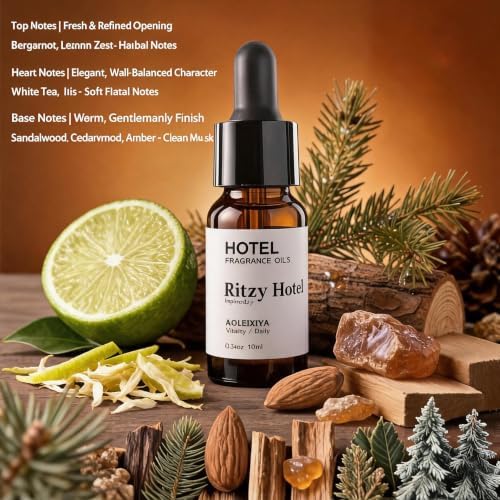 Hotel Diffuser Oil Collection Fragrance Oil Waterless Essential Oils Home Luxury Aroma & for Ultrasonic and Waterless Diffusers and Crafting - 10ml, 0.34 fl oz - Image 5
