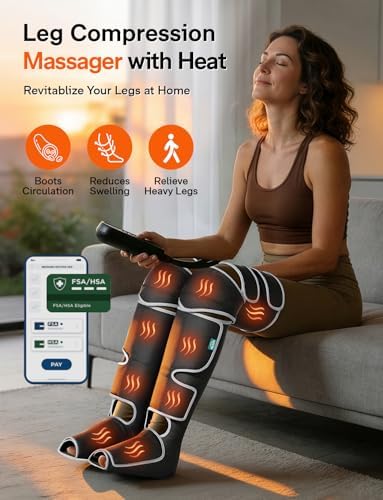 ALLJOY Leg Massager for Circulation and Pain Relief FSA,Gifts for Men Women - Image 2