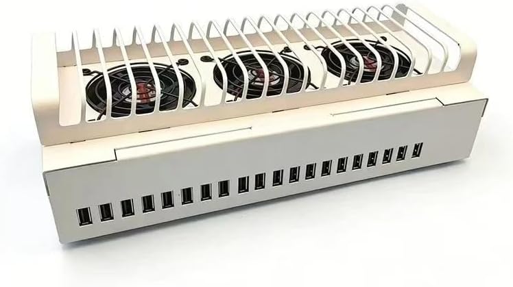 20 USB Ports Box Phone Farm USB Hub Android Control Box Charger Phone Click Bot by Unknown