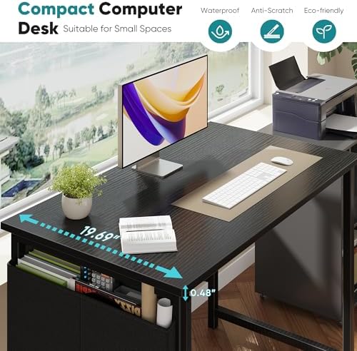 OLIXIS Small Computer Desk, 31 Inch Gaming Desks for Home Office - Image 6