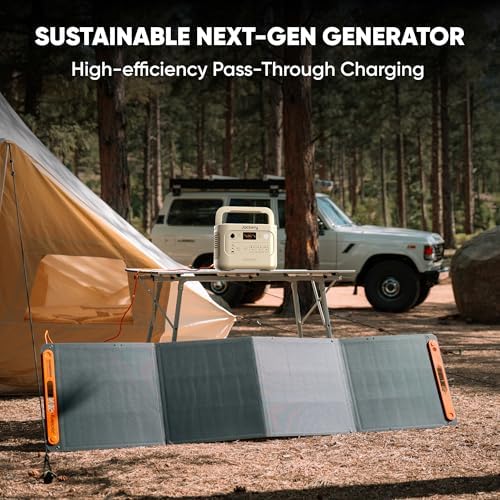 Jackery Solar Generator 1000 v2 and 200W Panel,1070Wh,1500W (Dune White) - Image 6