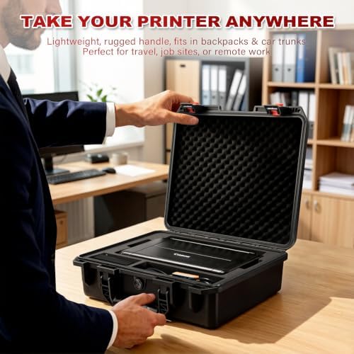 Hard Case for Canon PIXMA TR160: Travel for TR150/iP110 Printer & Battery - Image 6