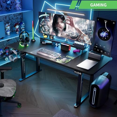 X-Win 71" Electric Standing Desk, 4-Leg Height Adjustable Gaming Desk - Image 2