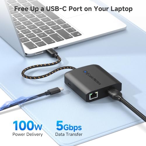 Cable Matters USB C Hub HDMI 2.1, 8K Video, Gigabit Ethernet - Image 5