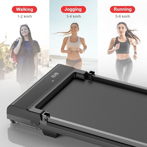 Walking Pad Treadmill for Home with Handle Bar Foldable Under Desk Terluxra - Image 3