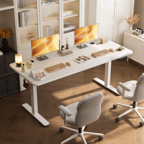 Monomi 79" Large Electric Standing Desk,Height Adjustable for Two-Person by MONOMI