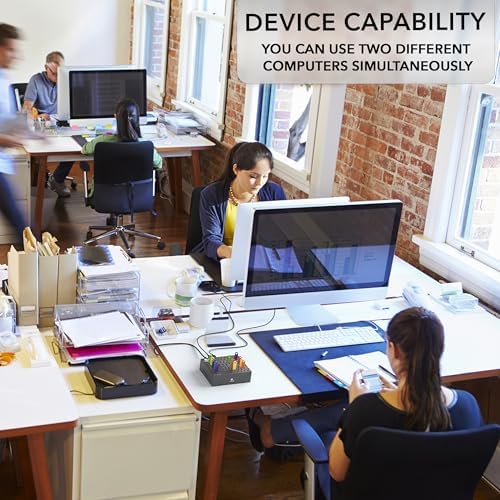 20 - Port USB 3.0 Splitter Hub with Power Supply - High Speed Data Transfer for Desktop, Laptop, HDD, PC - Expand and Speed Up to 5 Gbps 110W - Industrial Grade Hub Compatible with External Drives - Image 7