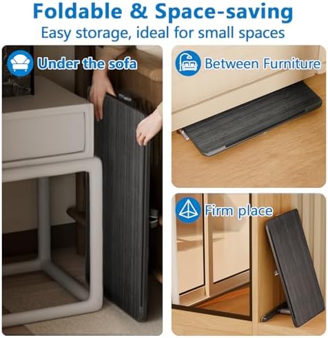 Potuopy Adjustable Laptop Lap Desk, X-Large Foldable Bed Table Tray - Image 6