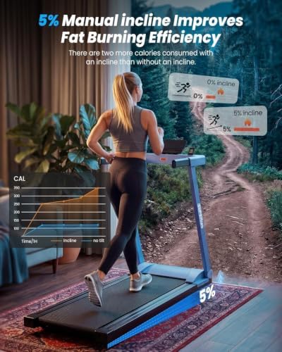 Superun Waking Pad Treadmill with Incline, 3.0HP and 300 LBS Capacity - Image 4