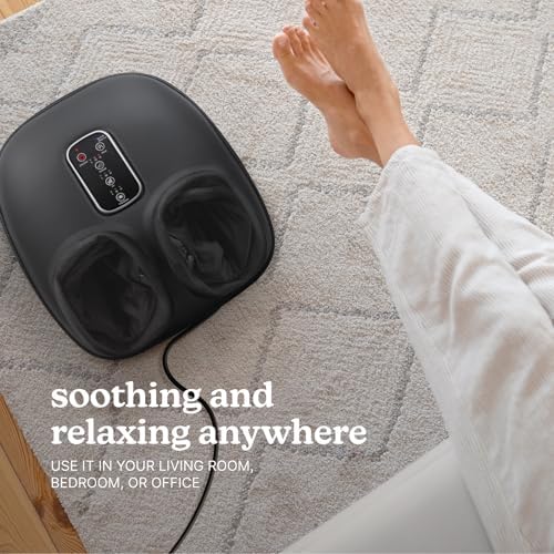 Homedics Shiatsu Foot Massager with Heat, Air Compression & Vibration - Image 4