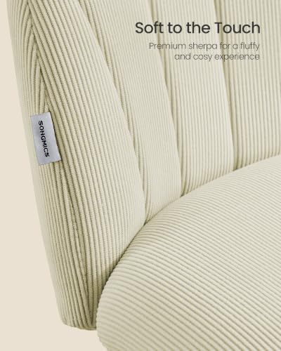 SONGMICS Office Chair, Swivel Makeup Vanity Desk Chair - Image 4