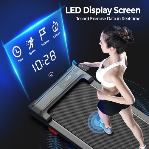 Walking Pad Treadmill for Home - Under Desk Treadmills Mini Portable Walking Running Machine Slim Compact Small Lightweight - Image 4