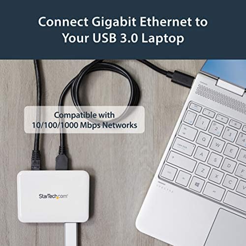 StarTech USB 3.0 to Gigabit Ethernet NIC, Network Adapter (ST3300U3S) - Image 4