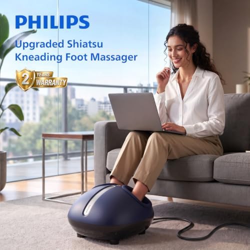 PHILIPS Foot Massager Machine with Heat 6734 - Image 2