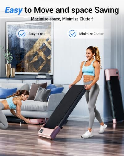 Superun Walking Pad with 6% Incline, 2.5HP Treadmill, 0.6-3.8 MPH, 300 lbs - Image 6