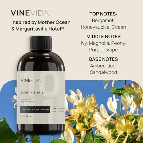 VINEVIDA (16oz) Hotel Fragrance Collection Diffuser Oil - Hotel Scents Diffusers for Home - Cold Air Diffuser Oil - Hotel Scent Essential Oil - Scent No.1011 - Image 2