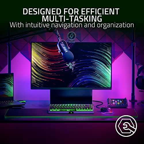 Razer Stream Controller: All-In-One Keypad for Streaming - 12 Haptic Switchblade Keys - 6 Tactile Analog Dials - 8 Programmable Buttons - Designed for PC & Mac Compatibility - Image 6