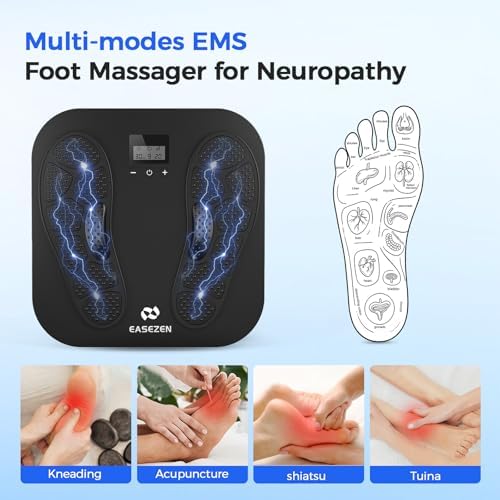EaseZen EMS Foot Massager for Neuropathy, Plantar Fasciitis and Pain Relief - Image 4