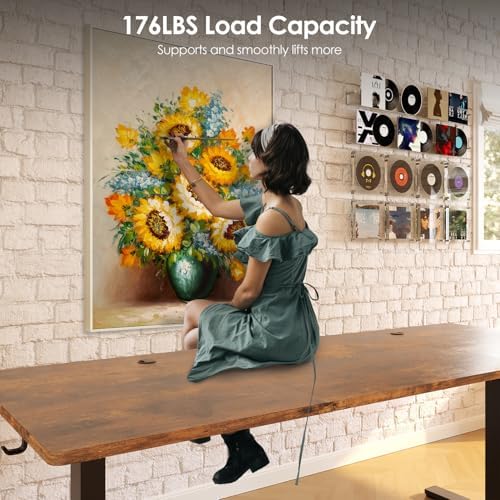 Monomi 79" Large Electric Standing Desk,Height Adjustable for Two-Person - Image 6