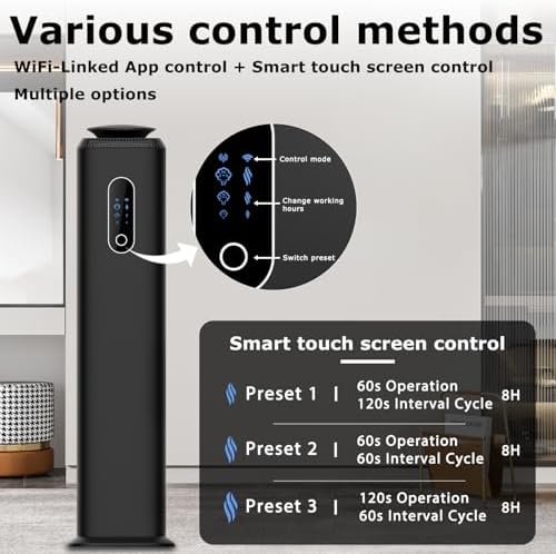 1000mL Scent Air Machine for Home, 10000 sq. ft Waterless Diffuser - Image 4