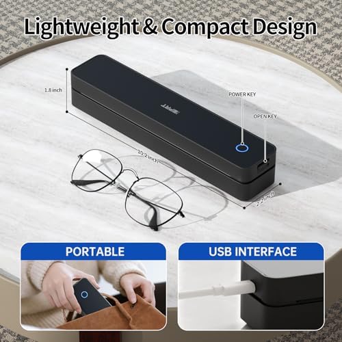 iDPRT Portable Printer Wireless for Travel, Inkless Thermal Printers - Image 4